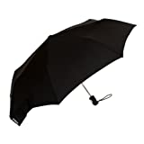 totes AUTOMATIC OPEN & CLOSE TITANIUM BLK A254