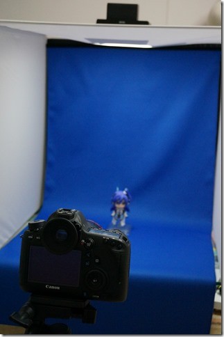 撮影ブース&三脚&ライトでフィギュア撮影